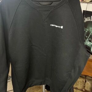 Carhartt Women’s Black Logo Crewneck Sweater